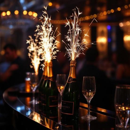 vip table champagne